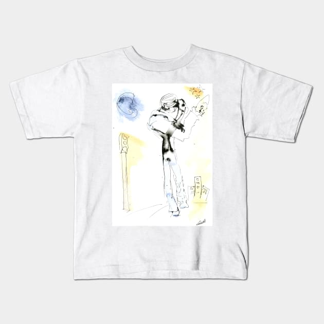 from stain to tango Kids T-Shirt by condepablo